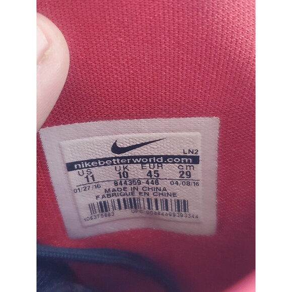 Nike Zoom Hyperdunks High Top Sneaker US 11 Mens Olympic 2016 Lace Up EU 45 - Picture 12 of 12